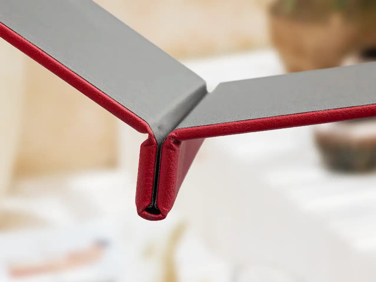 Gastronomie-Speisekarte Magnetix in Grau – Format A4 hoch
