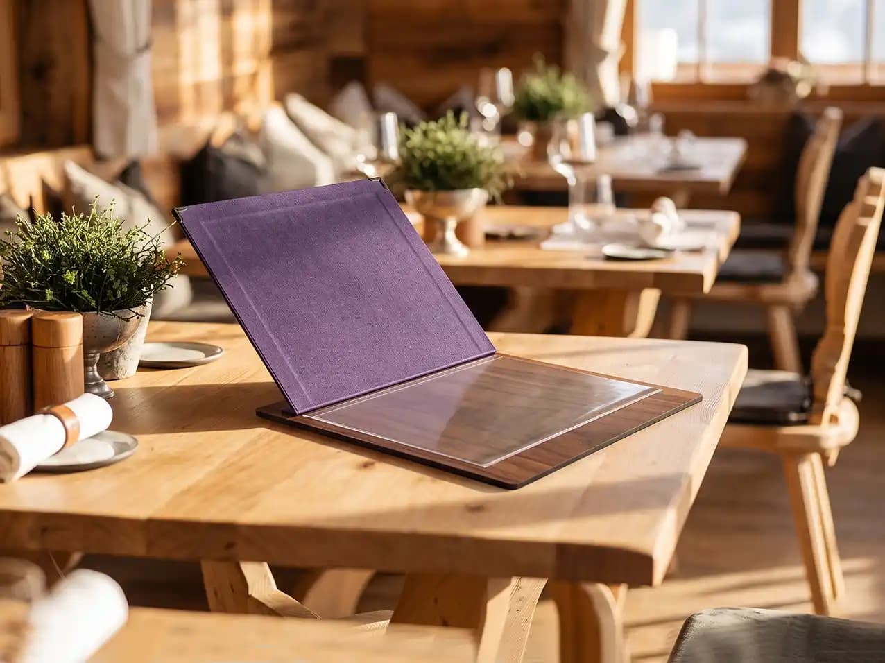 Speisekarten Bilder: Menuboard Selectboard (33 × 27 cm) mit Board in Grau